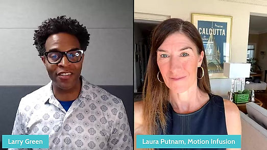 LinkedIn Live with Laura Putnam and Larry Green